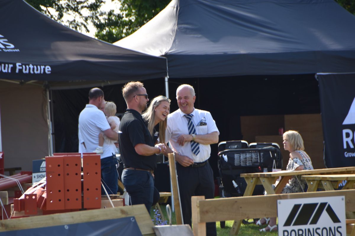 Members of the Robinsons team at the royal highland show
