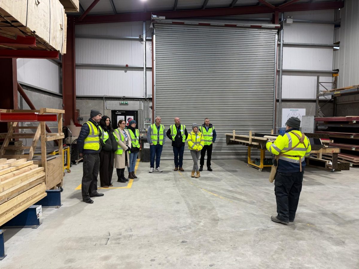 The Robinsons Group Management Team at Taranto LTD learning about lean manufacturing